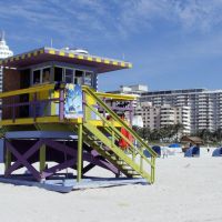 Rescue Tower - Miami Beach FL, Майами-Бич
