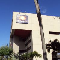 View of Televisas building in Miami, Майами-Спрингс