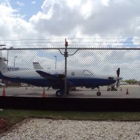 Pilatus PC 12/47 plane parked at MIA, Майами-Спрингс
