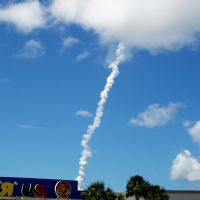 After a Space Shuttle Launch, Мерритт-Айленд
