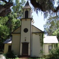 1880s Bapist church of Micanopy, established in 1852, now used as house (4-30-2011), Миканопи