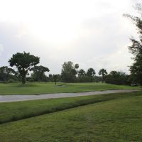 Miami Shores Golf Court - View from 104 Street, Miami Shores, Fl., Норт-Майами