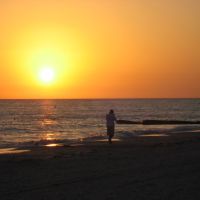 Sunset in Mexican Gulf, Редингтон-Бич