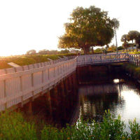 Bay View Park Pond, South Pasadena Florida, Саут-Пасадена