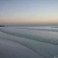 Sunset on Crescent Beach, Siesta Key Florida, Сиеста-Ки