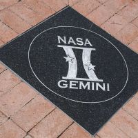 US Space Walk of Fame Gemini Monument, Titusville, Florida, USA, Титусвилл