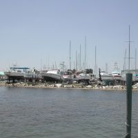 Shipyard. Fort Pierce, Florida, USA., Форт-Пирс