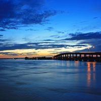 south bridge sunrise, Форт-Пирс
