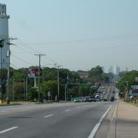 Tampa,  Junction of Florida Ave and Waters Ave looking south., Хамптон