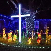 2013 12-24 Eagle Lake, Fl - Christmas Lights, Элоис