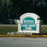 Lake Shipp Park, Winter Haven, Fl, Элоис