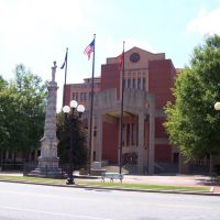 Anderson County Courthouse & CSA Memorial - Anderson, SC, Андерсон