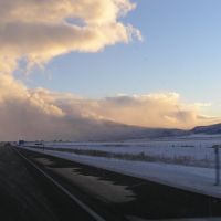 Route 15, Near Beaver, UT, Almost Ground-Level Cloud, Бивер
