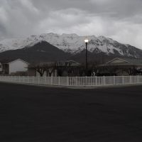 Mount Timpanogos as seen from central Orem, Орем