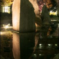 JFSB Fountain at night, Прово