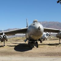 Sweepwinged B-47 Bomber on display at Hill Air Force Base, Utah, Рой