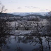 Spey River view to Cairngorms, Авимор