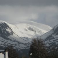 The Cairngorms from Dalfaber, Авимор