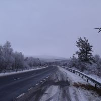 Snow on the A9, Авимор