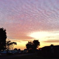 Cloud Formation at sunset, Naish, New Milton, Милтон Кинз