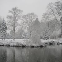 Abingdon Abbey Grounds in Winter, Абингдон