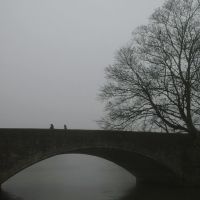 Abingdon Bridge in the fog, Абингдон
