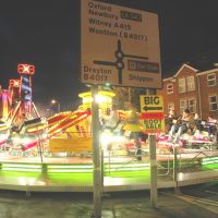 The Michaelmas street fair on Ock Street, Abingdon, Абингдон