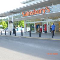 Sainsbury Store Front Entrance - Banbury, Банбери