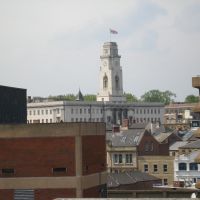 View of the Town Hall from top of Multistorey Car Park, Барнсли