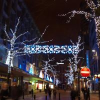 Christmas Lighting Time, New Street, Birmingham., Бирмингем