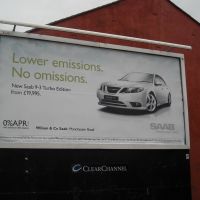 Billboard near Bolton, Greater Manchester (Wednesday 13th May 2009), Болтон