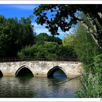 Bradford on Avon - The Packhorse bridge, Wiltshire UK, Брадфорд
