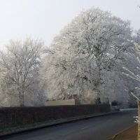 Freezing Fog near Bradford On Avon, Брадфорд