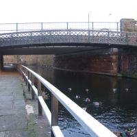 Bridge  No 2A Taking Stanley Road Over The Leeds & Liverpool Canal (in background), Turnover Bridge No 2 (in foreground)., Бутл