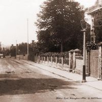 Station Road, Wokingham c1910s - Sepia tone, Вокингем