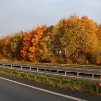 Motorway in Autumn, Голборн