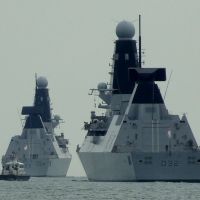 HMS Dauntless & HMS Daring, Госпорт