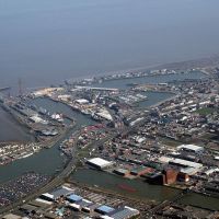 Aerial Grimsby Docks, Гримсби
