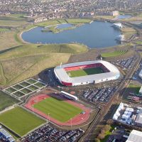 Keepmoat Stadium Complex next to Yorkshire Outlet and lakeside, Донкастер