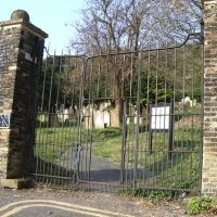 Main Entrance, Cowgate Cemetery Nature Reserve, Dover, Kent, England, UK, Дувр
