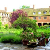 Colourful garden, Cambridge, Кембридж