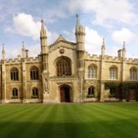 180 degree view - Corpus Christi College, Кембридж