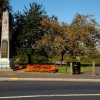 War memorial at Abbey end in Kenilworth, Кенилворт