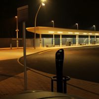 Electric Vehicle Charging Points at Corby Station, Корби