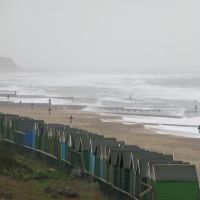 Southbourne beach winter storm, Кристчерч