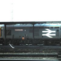 37 905 Vulcan Enterprise at Crewe diesel, Крю