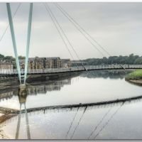 Millennium Bridge view, Lancaster, Ланкастер