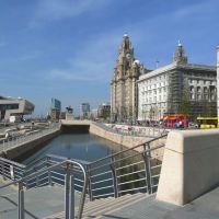Liverpool U.K. - Pier head canal link, Ливерпуль