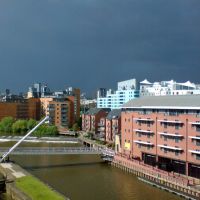 View from the Armouries, Leeds, Лидс