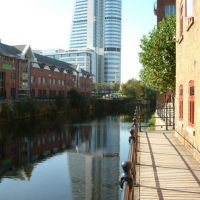 Bridgewater Place from River Aire, Лидс